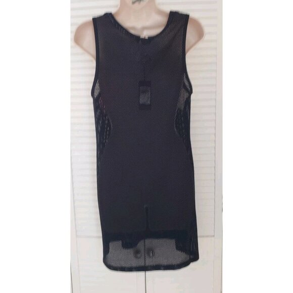 NWT TOMMY HILFIGER COLORBLOCKED PERFORATED DRESS COVER-UP SMALL - Picture 4 of 8